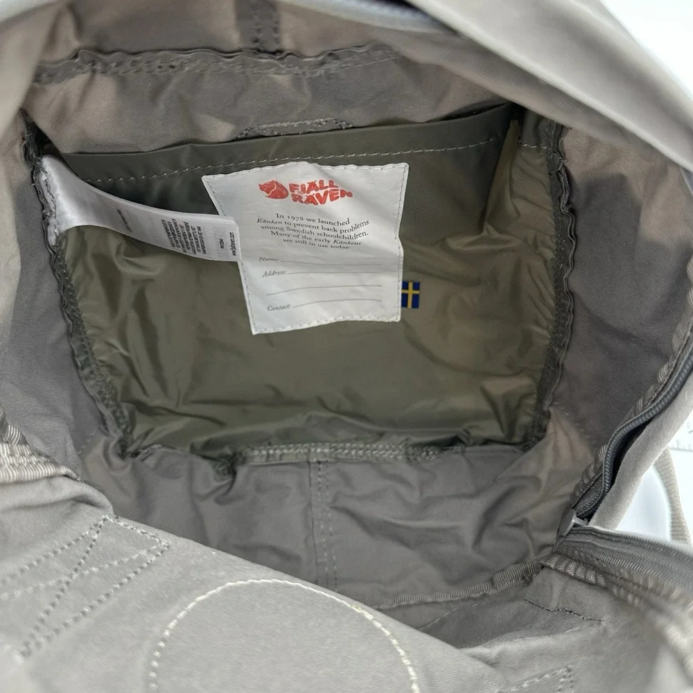 Fjallraven Kanken Mini‎ Backpack- Fog - 23561